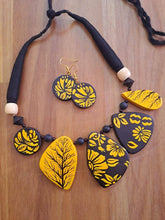 Load image into Gallery viewer, HOK Dark Forest Geometric Earrings