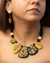 Load image into Gallery viewer, HOK Dark Forest Geometric Earrings