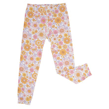 Load image into Gallery viewer, Retro Vintage Flowers Big Kid Pajama Set