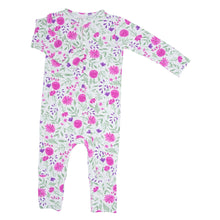 Load image into Gallery viewer, Sweet Purple Flowers Convertible Romper