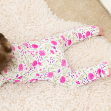 Load image into Gallery viewer, Sweet Purple Flowers Convertible Romper