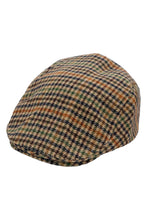 Load image into Gallery viewer, Gun Club Check Wool Viscose Blend Flat Ivy Cap