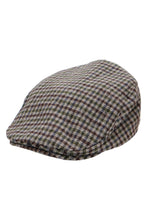 Load image into Gallery viewer, Gun Club Check Wool Viscose Blend Flat Ivy Cap