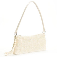 Load image into Gallery viewer, Cosbai - Beige Boho Shoulder Bag With Tassel