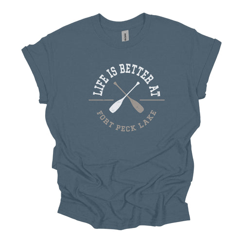 Lake Life Is Better At Big Stone Lake - Oars Personalized Tee