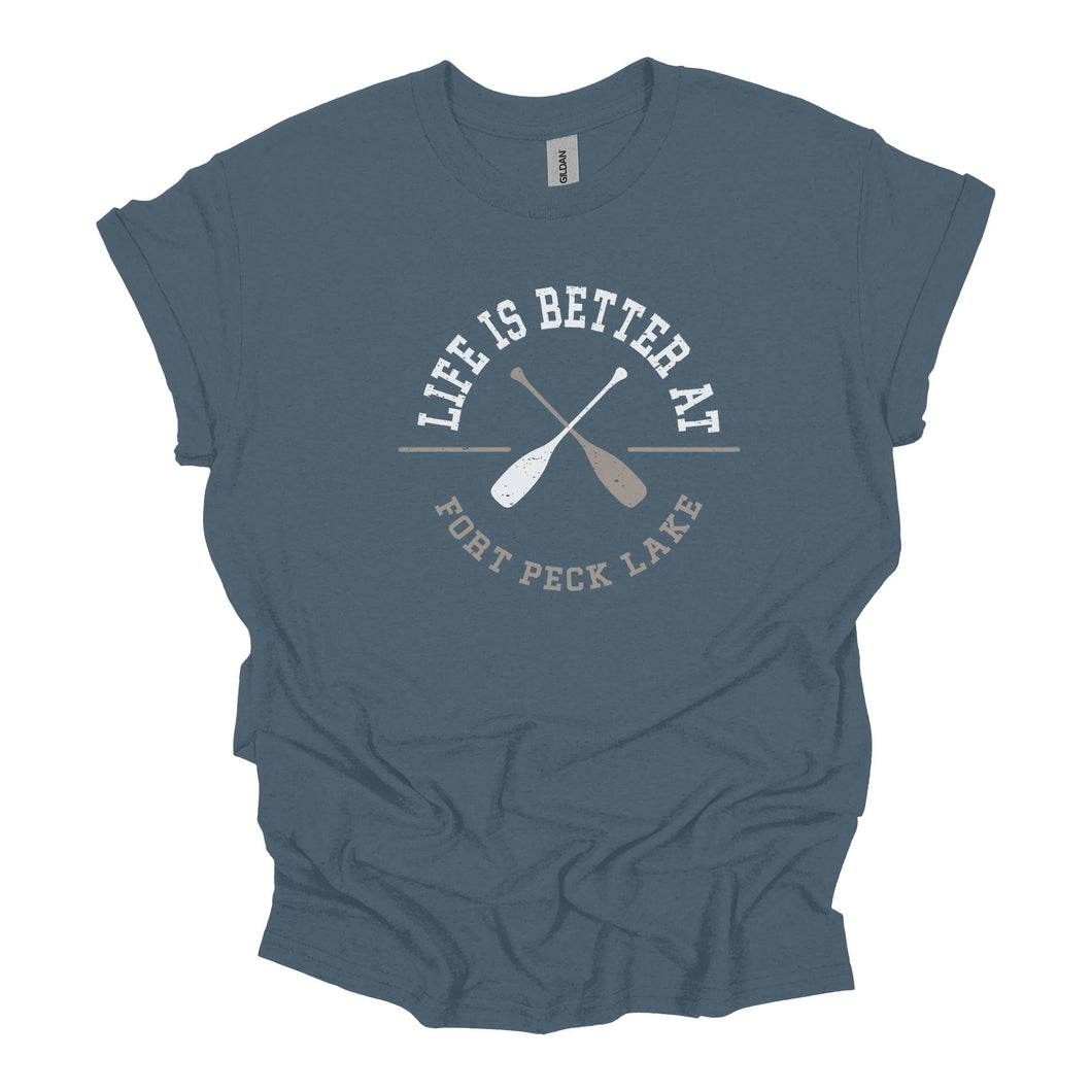 Lake Life Is Better At Big Stone Lake - Oars Personalized Tee