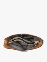 Load image into Gallery viewer, Emma 3 Compartment Crossbody w/ Snap Closure