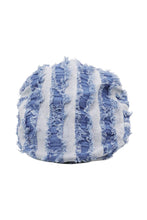 Load image into Gallery viewer, Distressed Stripe Denim Patchwork Flat Ivy Cap