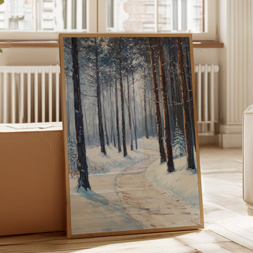 A Path Through Winter's Embrace