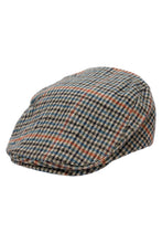 Load image into Gallery viewer, Gun Club Check Wool Viscose Blend Flat Ivy Cap