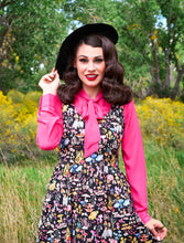 Load image into Gallery viewer, Helen Retro Blouse in Pink