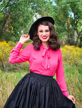 Load image into Gallery viewer, Helen Retro Blouse in Pink