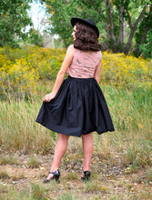 Load image into Gallery viewer, Peggy Swing Skirt in Black