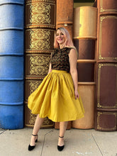 Load image into Gallery viewer, Peggy Swing Skirt in Mustard