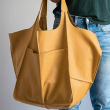 Load image into Gallery viewer, VINTAGE TOTE BAG WITH SPACIOUS STORAGE CAPACITY