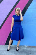 Load image into Gallery viewer, Bombshell Dress in Royal Blue