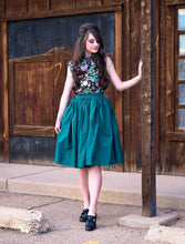 Load image into Gallery viewer, Peggy Swing Skirt in Green