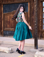 Load image into Gallery viewer, Peggy Swing Skirt in Green