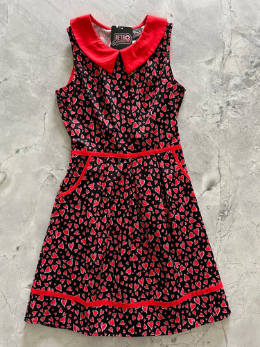 Hearts Collared Dress