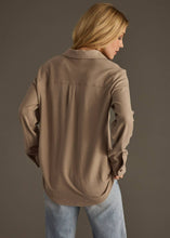 Load image into Gallery viewer, Taupe Super Soft Button Up