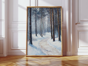 A Path Through Winter's Embrace