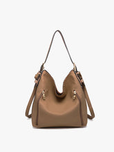 Load image into Gallery viewer, Alexa 2-in-1 Hobo Bag w/Dual Zip Compartments
