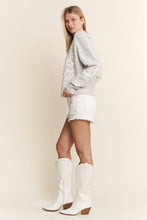Load image into Gallery viewer, FLORAL EMBROIDERED KNIT SWEATER