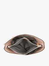 Load image into Gallery viewer, Emma 3 Compartment Crossbody w/ Snap Closure