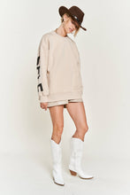Load image into Gallery viewer, Oversized Sweatshirt - Be Yourself Love Yourself Printed