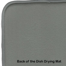 Load image into Gallery viewer, Abstract Dragonfly Dish Drying Mat – Absorbent, Artistic Kitchen Essentials 8967DDM