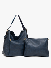 Load image into Gallery viewer, Alexa 2-in-1 Hobo Bag w/Dual Zip Compartments