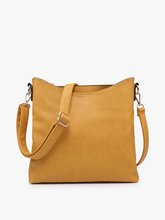 Load image into Gallery viewer, Emma 3 Compartment Crossbody w/ Snap Closure