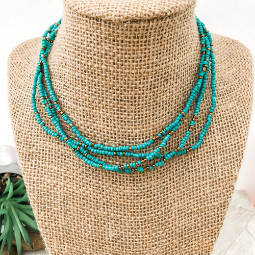Maria Necklace - Turquoise