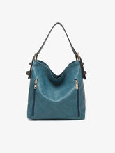 Load image into Gallery viewer, Alexa 2-in-1 Hobo Bag w/Dual Zip Compartments