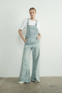 Pants - Aaron & Amber Denim Overalls-$60