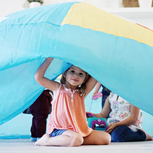 The Original AirFort - Beach Ball Blue