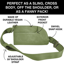 Load image into Gallery viewer, BFF Sling Bag RFID
