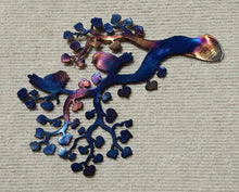 Load image into Gallery viewer, Birds on Branch Metal Art  Sculpture
