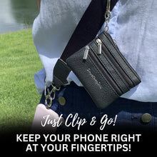 Load image into Gallery viewer, Clip &amp; Go Strap with Pouch - Solid Collection
