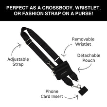 Load image into Gallery viewer, Clip &amp; Go Strap with Pouch - Solid Collection