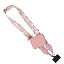 Load image into Gallery viewer, Clip &amp; Go Strap w/RFID Pouch Diamond Pattern