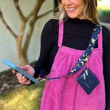 Load image into Gallery viewer, Clip &amp; Go Strap with Pouch - Leopard Collection