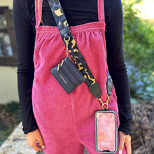 Load image into Gallery viewer, Clip &amp; Go Strap with Pouch - Leopard Collection