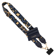 Load image into Gallery viewer, Clip &amp; Go Strap with Pouch - Leopard Collection