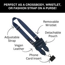 Load image into Gallery viewer, Clip &amp; Go Strap with Pouch - Neutral Collection