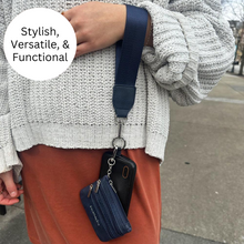 Load image into Gallery viewer, Clip &amp; Go Strap with Pouch - Neutral Collection