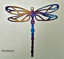 Load image into Gallery viewer, Dragonfly Metal Art Sculpture