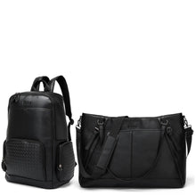Load image into Gallery viewer, Leisure Luxe Backpack &amp; Weekender Set