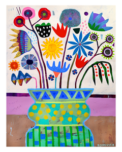 FLOWER VASE STUDY 1 PRINT