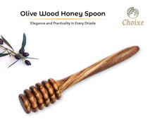 Load image into Gallery viewer, Olive Wood Honey Spoon